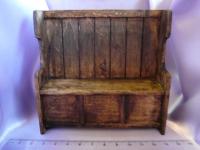 Oak settle